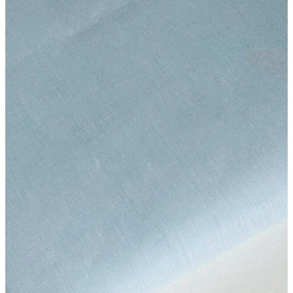 Vintage Lightweight Baby Blue Semi-Sheer Fabric Sewing Apparel 47.5